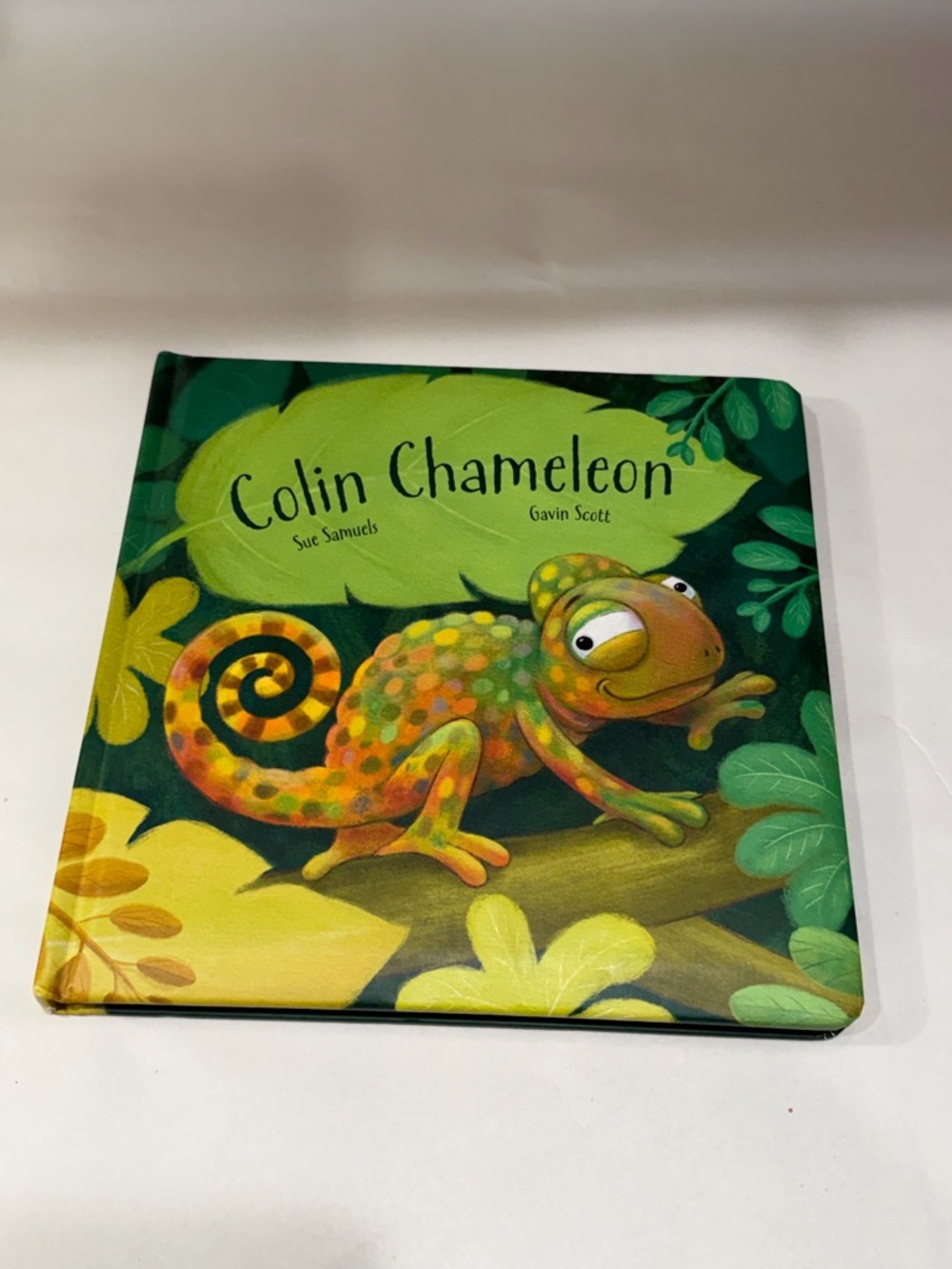Colin Chameleon Book Jellycat